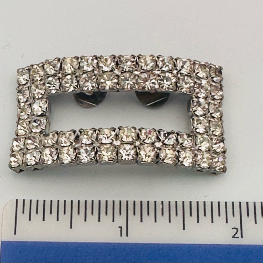 Musi Vintage Rhinestone Shoe Clips - Picture 7 of 8